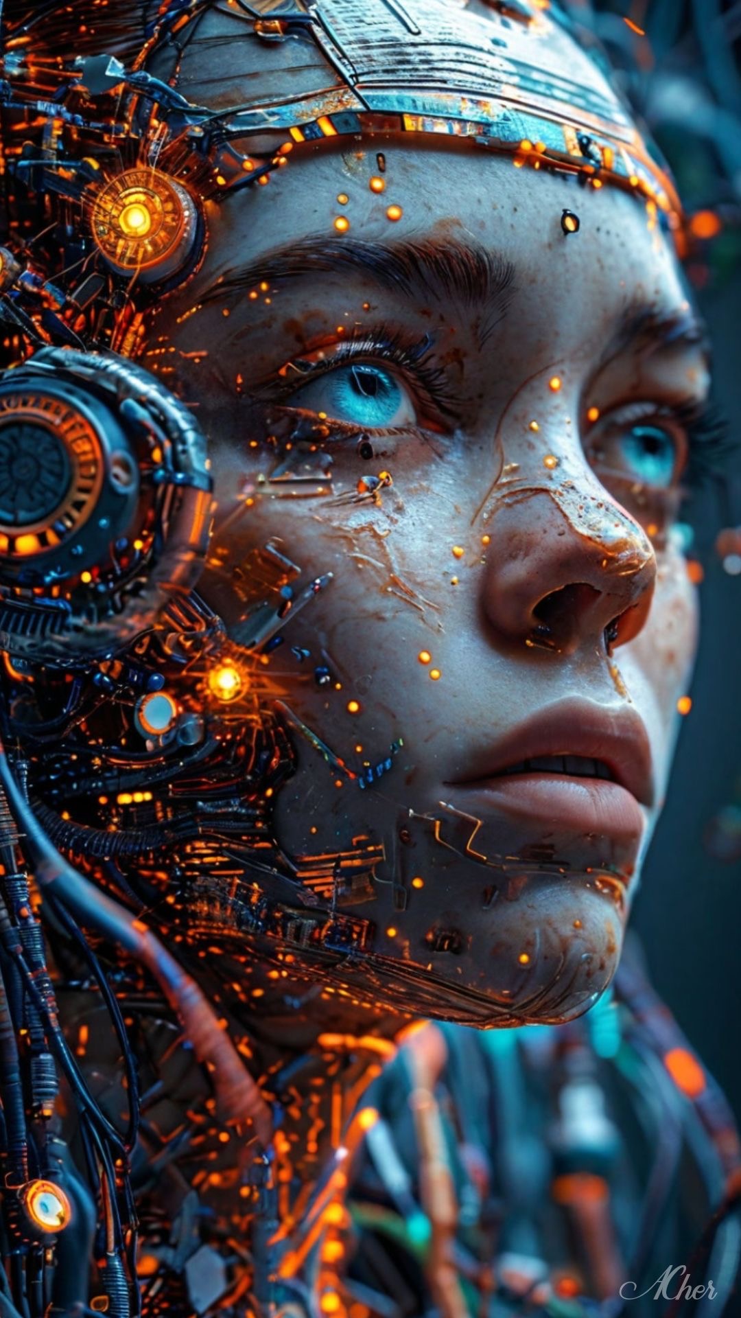 Abstract AI Visualization